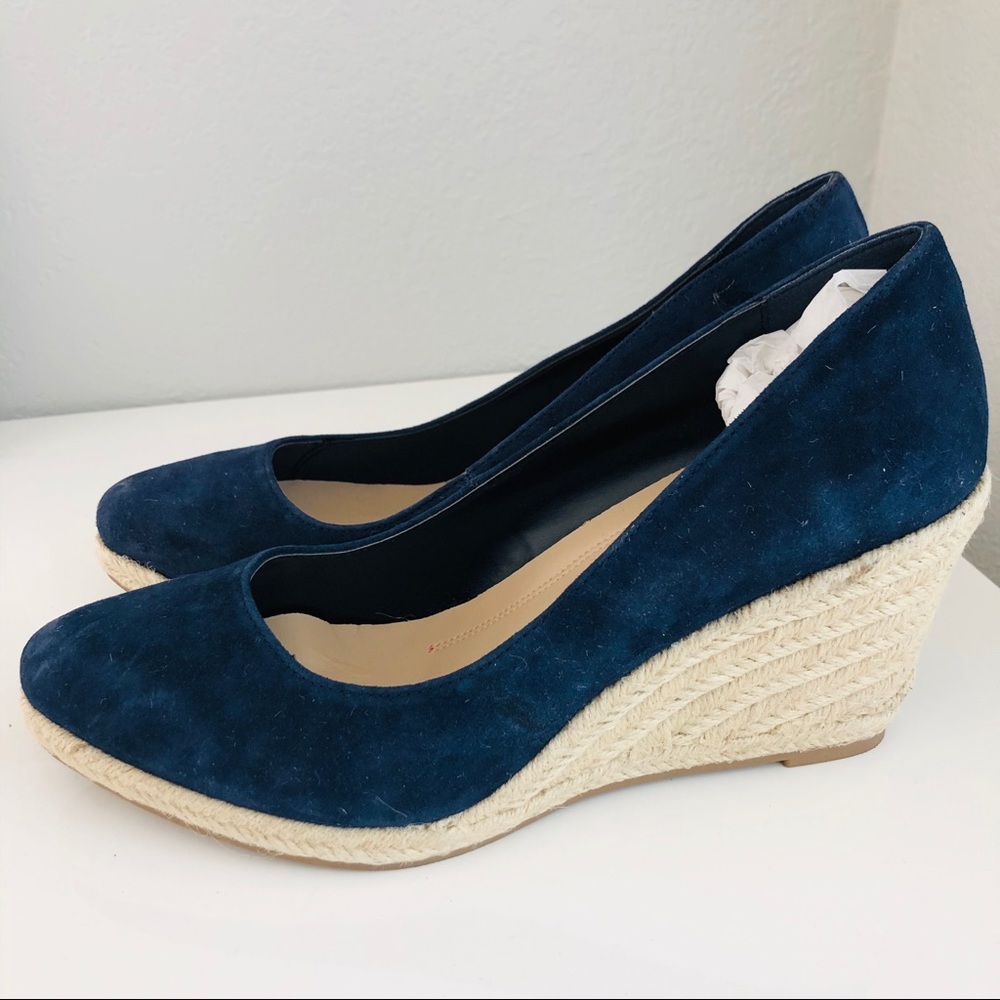 Blue suede espadrilles Shoes